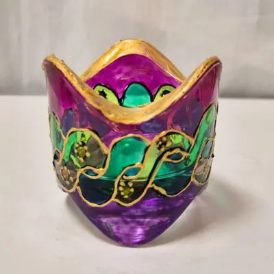 Celtic twist tea light holder