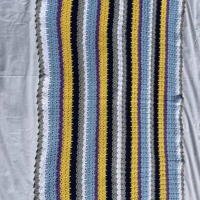 Striped Cabin Retreat Throw
