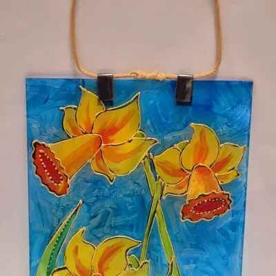 Daffodil suncatcher