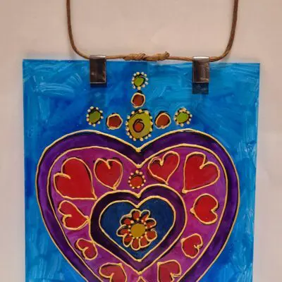 Heart suncatcher