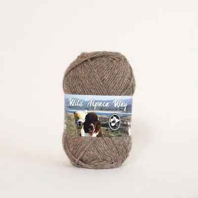 Wild Alpaca Way Luxury Yarn - 100g Ball